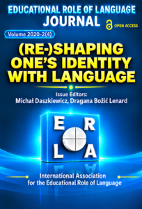 Cover of ERL Journal, Volume 2020-2(4): (Re-)Shaping One's Identity with Language